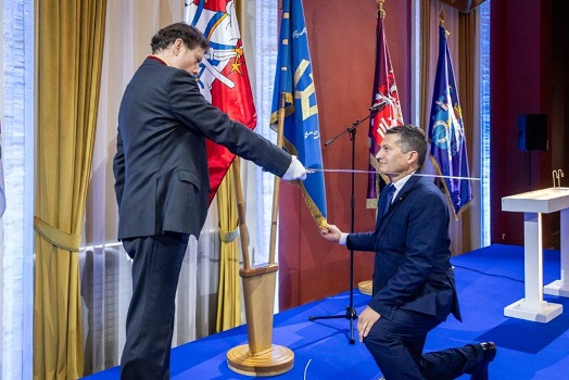 Bajorystės pripažinimo aktų įteikimo iškilmės